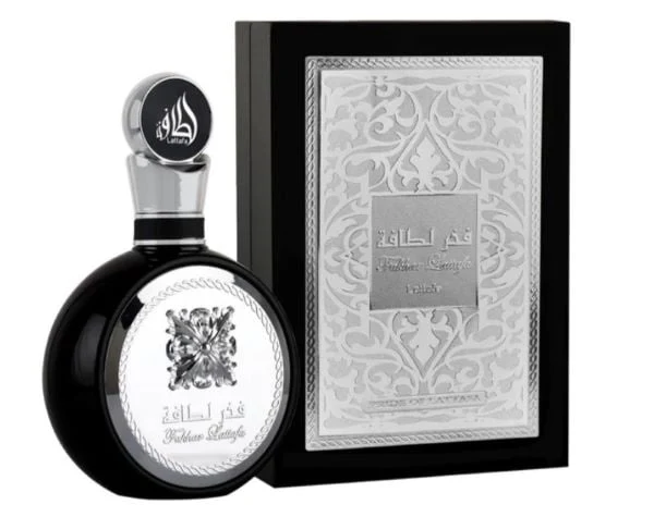 Fakhar-Lattafa-Silver-1.jpg Fakhar Black for Men 100ml EDP by Lattafa - Image 1